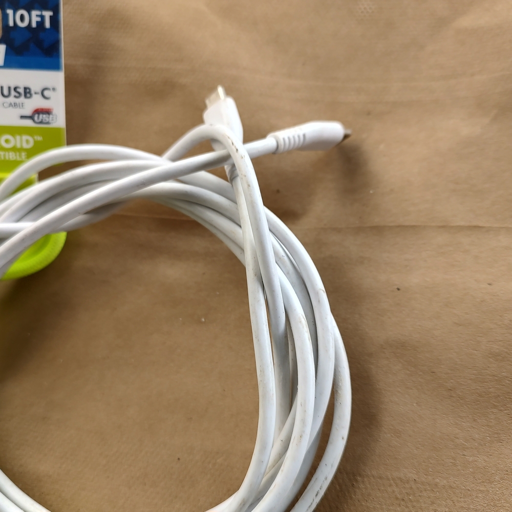 USB-C White Charging Cable